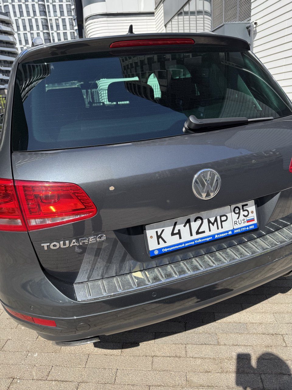 транспортное средство: Volkswagen Touareg, Идентификационный номер (VIN номер): XW8ZZZ7PZEG000857, Год изготовления: 2013 гос.номер К412МР95
