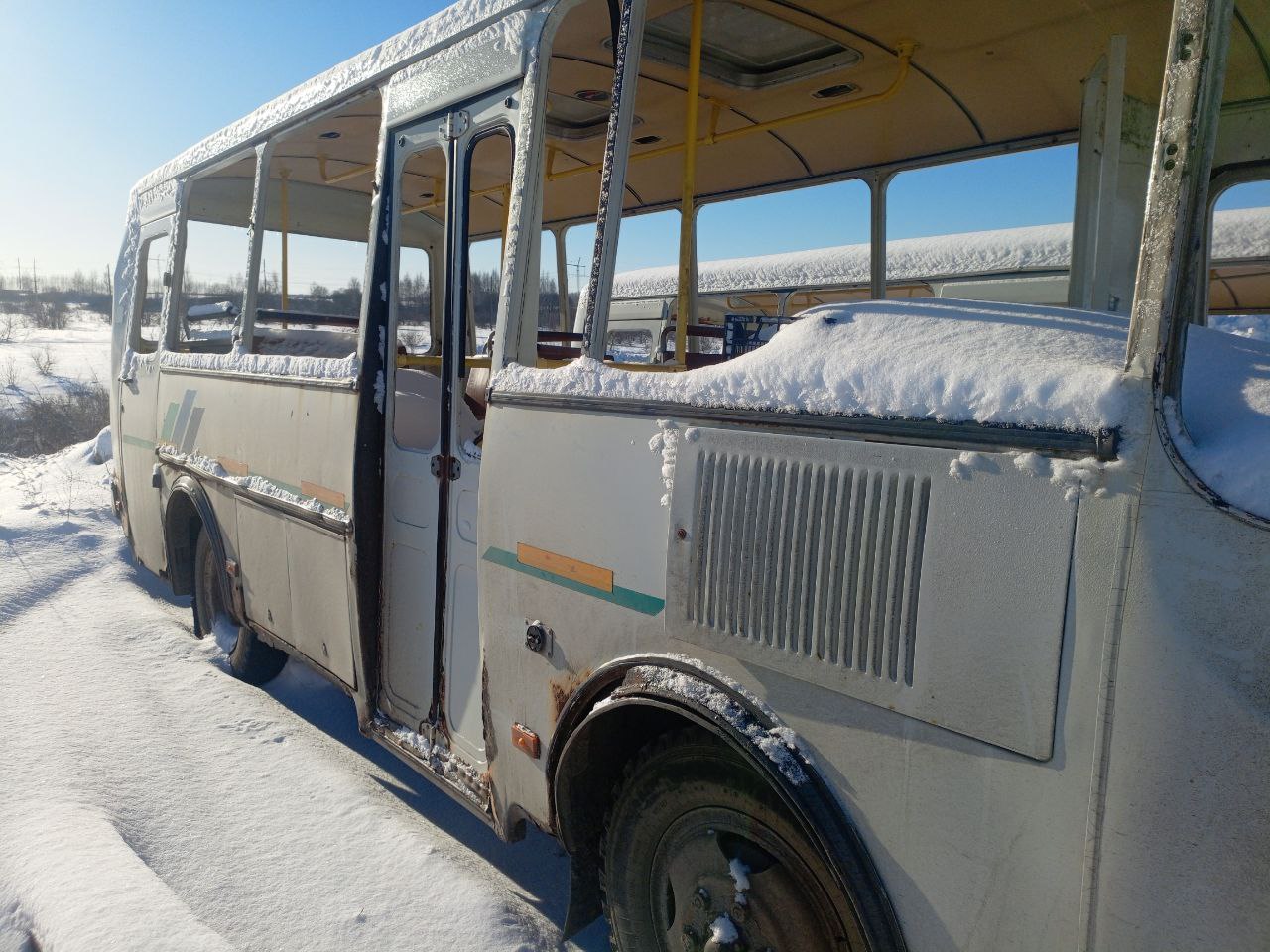 рама и кузов от автобуса ПАЗ-32053, 2019г. 2 шт.