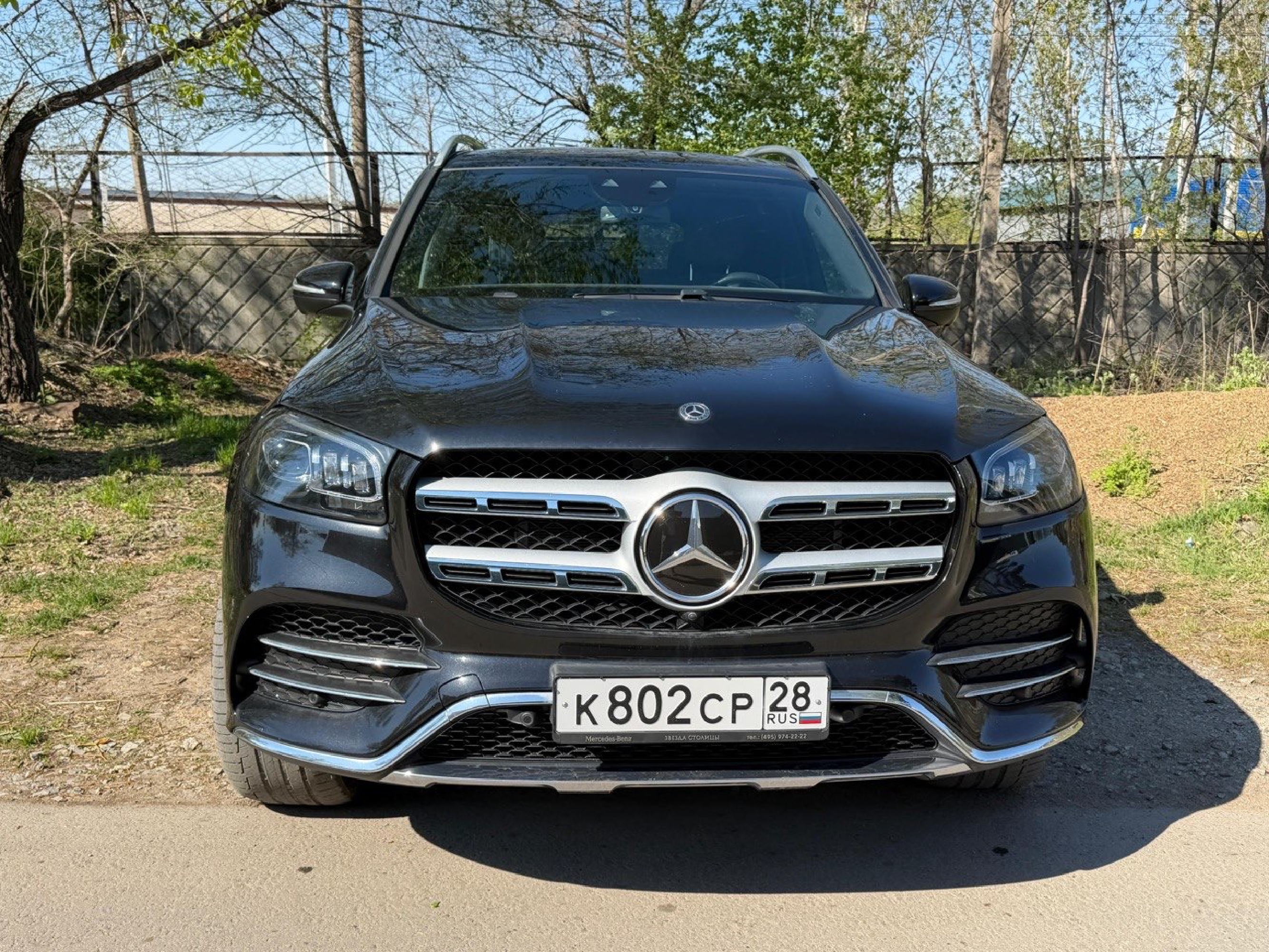 Автомобиль MERCEDESBENZ GLS-CLASS GLS 450 4MATIC; черный цвет; 2020г.в.; г/н: К802СР28; VTN: 1N1679591А282027; № кузова: W1N1679591A282027; № двиг: 25693030185548; СОРТС 9930423078