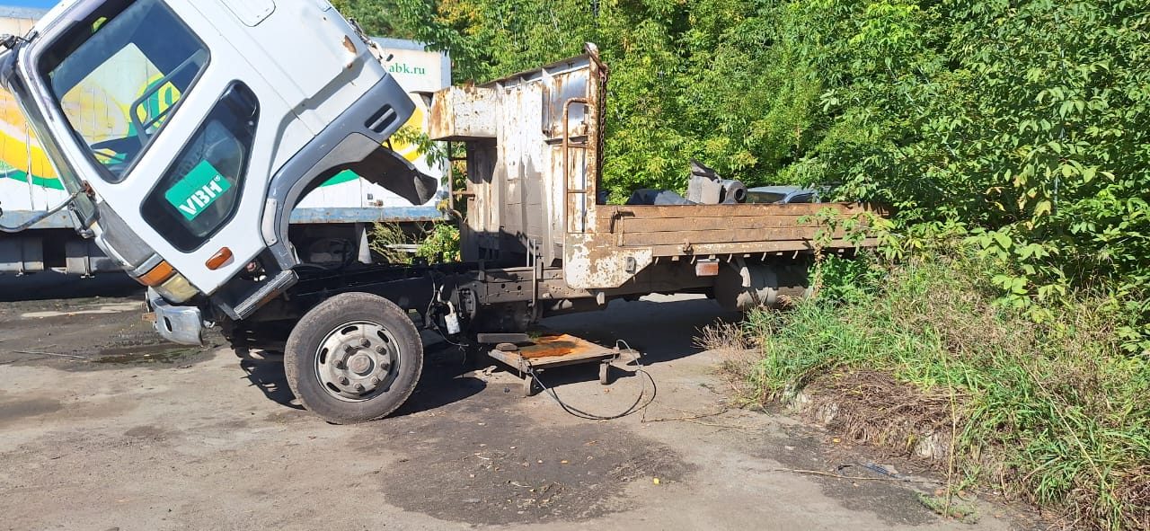 Автотранспорт MITSUBISHI FUSO, 1997 г.в., грузовой бортовой, категория – С, цвет – белый, расположение руля – правостороннее, номер двигателя – 6D16 892307, тип двигателя – дизельный, номер шасси (рамы) – FK622MZ530040, гос. рег. номер: У639СЕ174, дата гос. регистрации – 30.10.2025г.